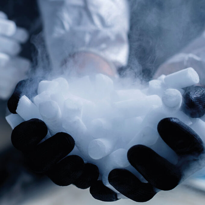 Pellets Dry Ice Gasko