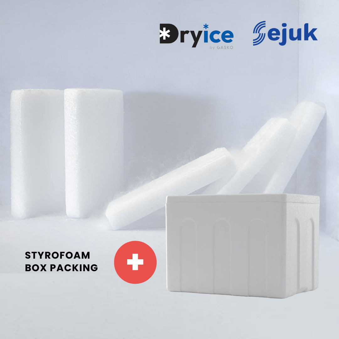 Slab Dry Ice + Styrofoam (10KG)