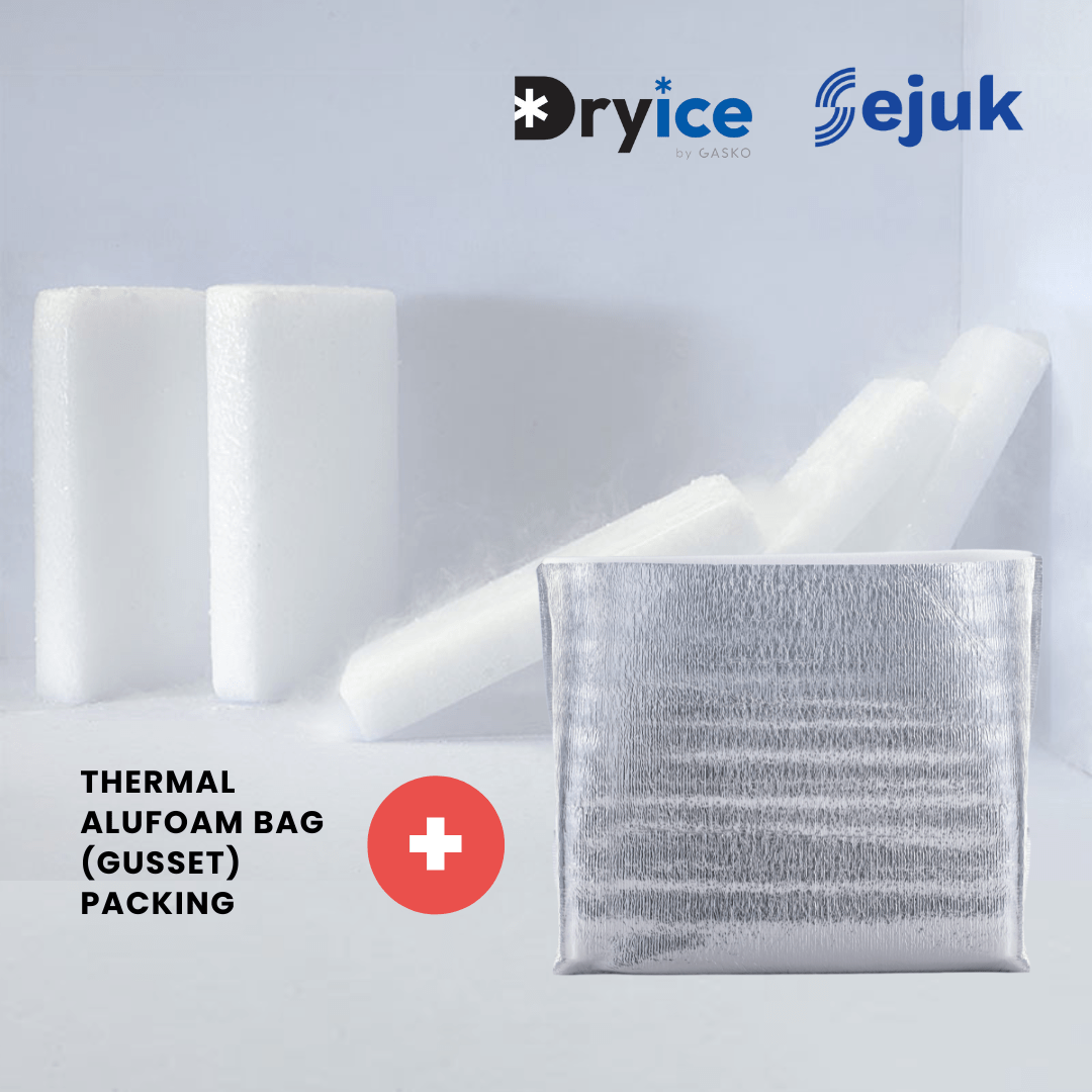 Slab Dry Ice + AluFoam (3KG)